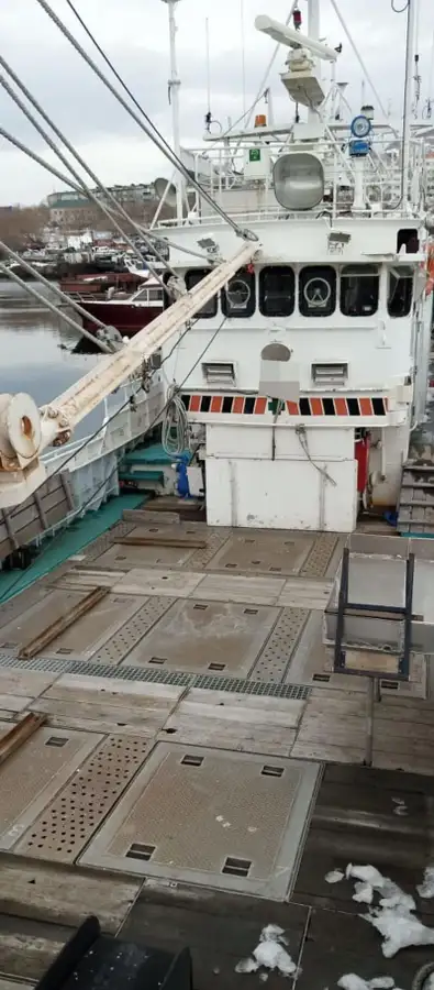 Navio de pesca de arrasto à venda