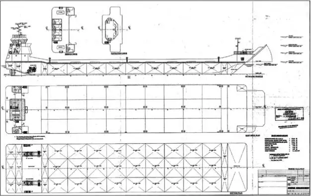 Balsa de desembarque, tanque à venda