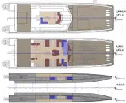 Catamarã à venda