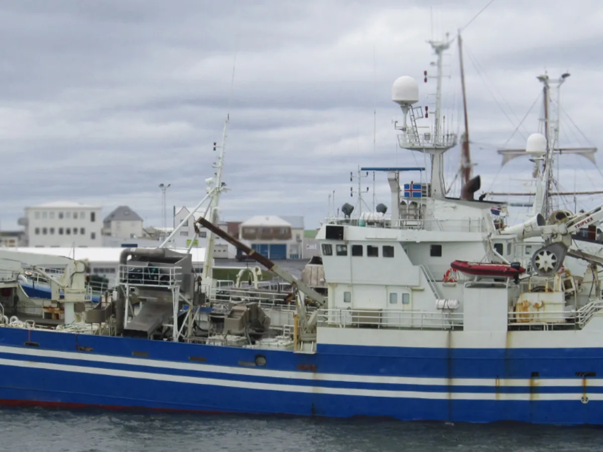 Navio de pesca de arrasto à venda
