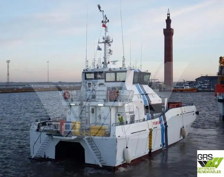 Navio de serviço para parques eólicos à venda