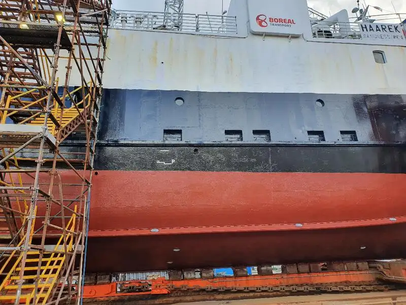 Navio graneleiro à venda