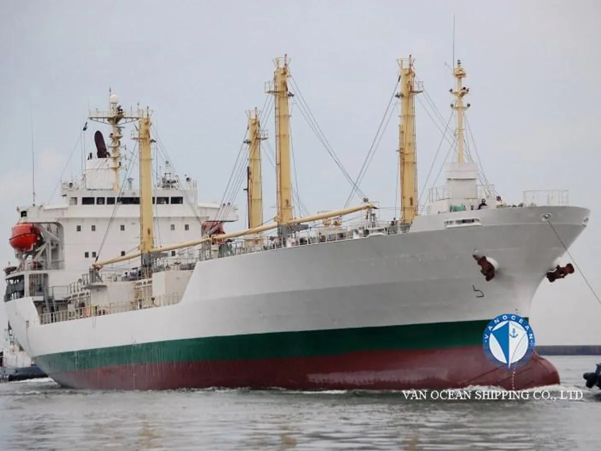 Navio frigorífico à venda