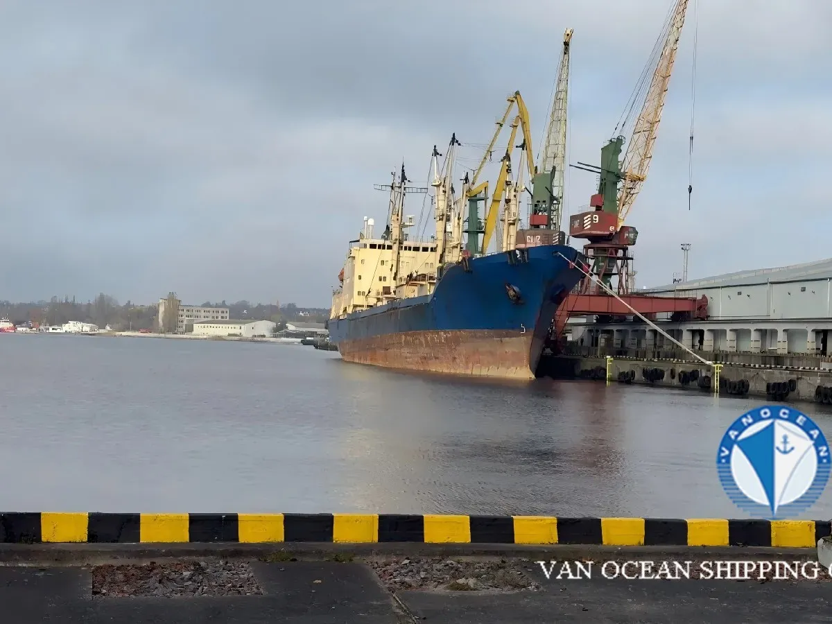 Navio frigorífico à venda