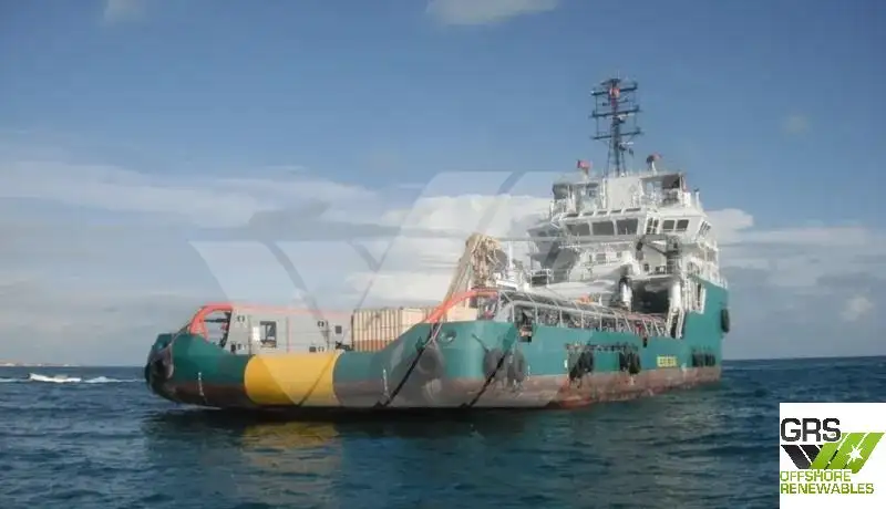 Navio de abastecimento à venda