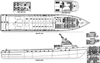 Barco de tripulação à venda