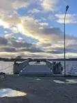 Doca flutuante à venda