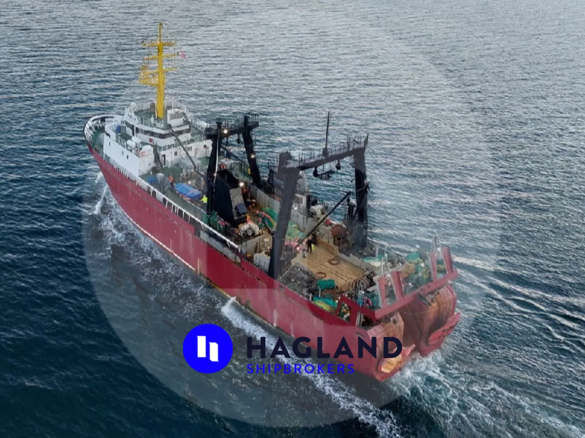 Grande navio de pesca de arrasto congelador à venda