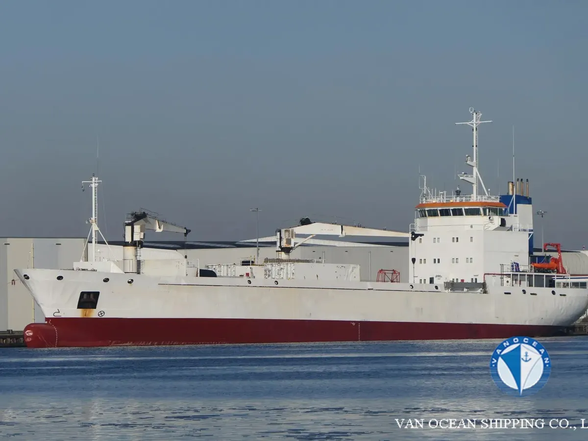 Navio frigorífico à venda
