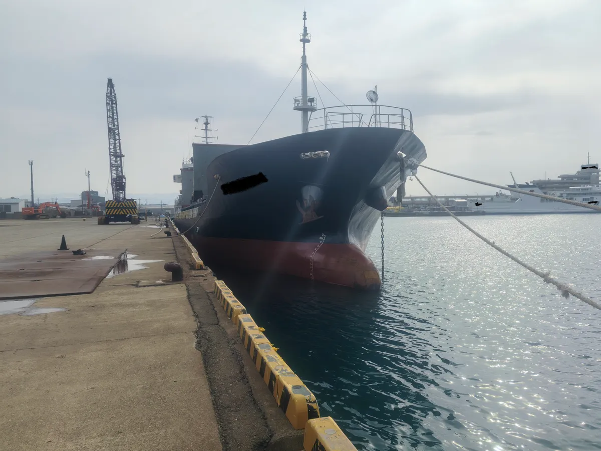 Navio graneleiro à venda