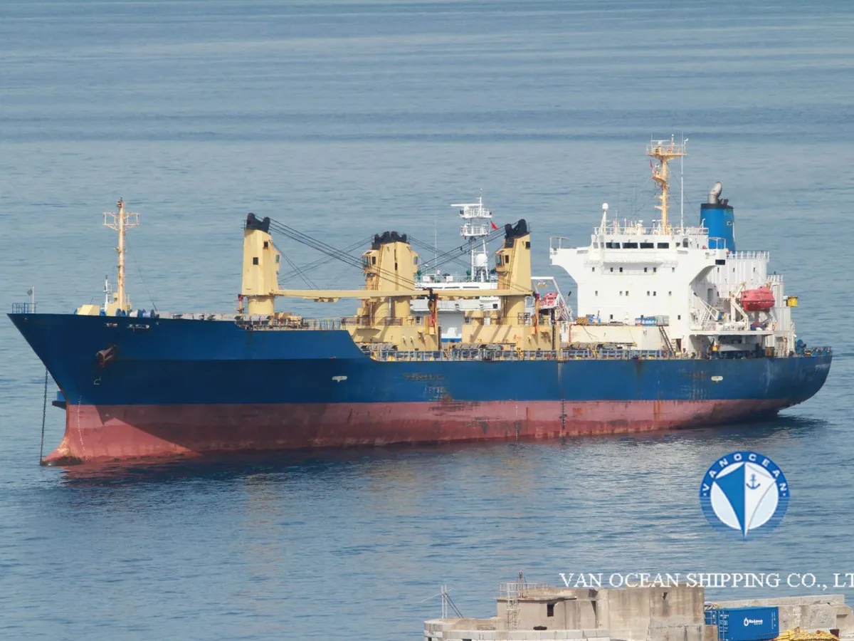 Navio frigorífico à venda