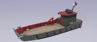 Balsa de desembarque, tanque à venda