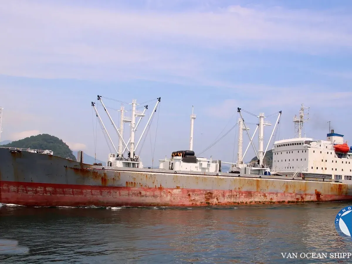 Navio frigorífico à venda