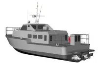 Navio de resgate à venda
