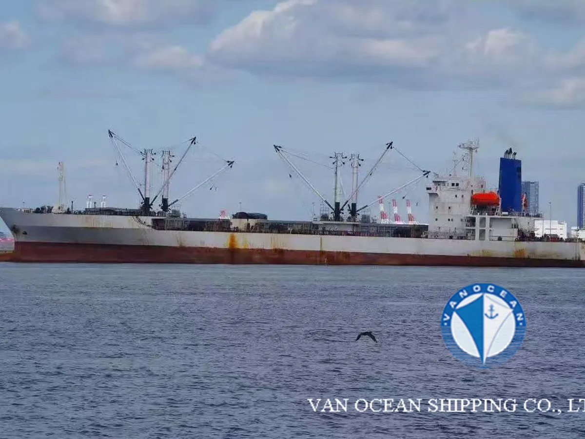Navio frigorífico à venda