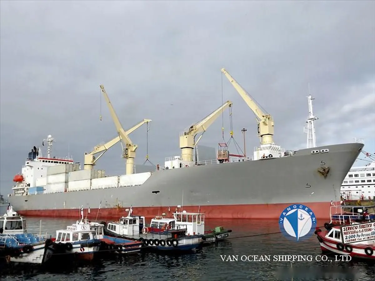 Navio frigorífico à venda