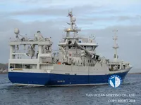 Navio de pesca de arrasto à venda