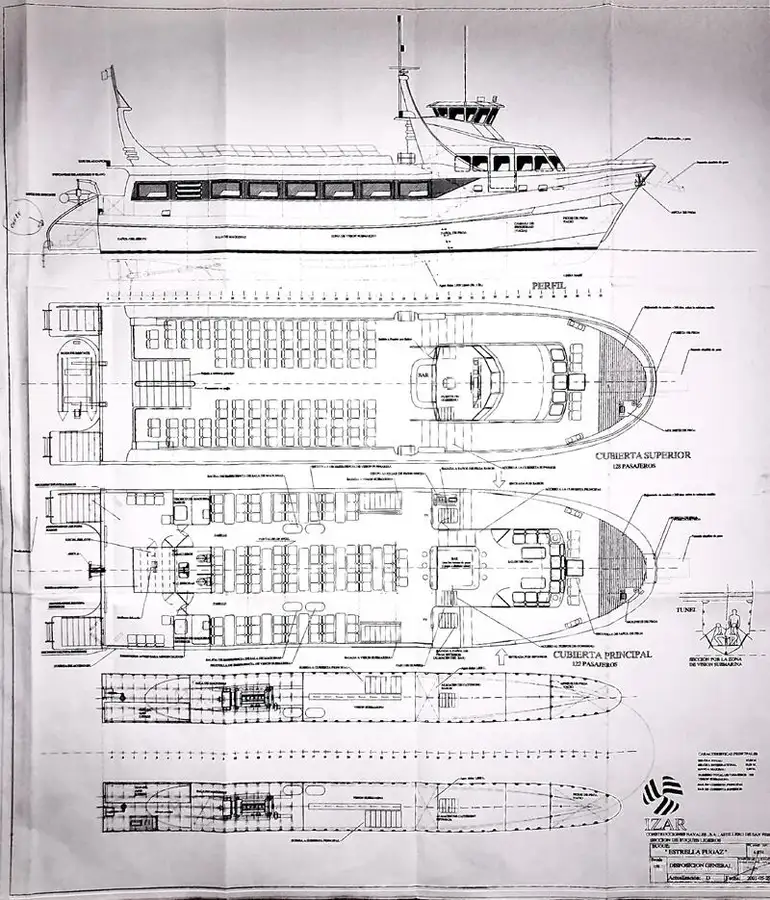 Navio de transporte de passageiros (Ferry) à venda