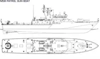 Navio de patrulha à venda