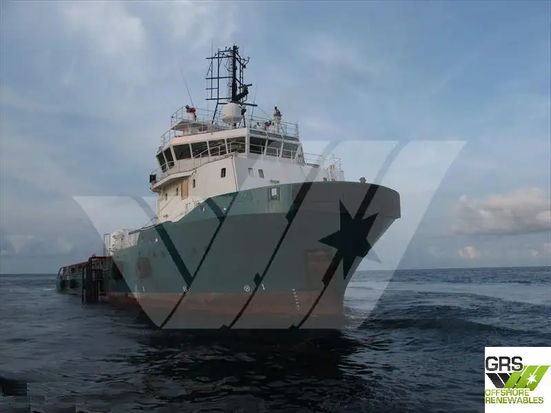 Navio de abastecimento à venda