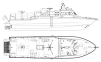 Navio de patrulha à venda