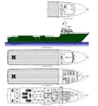 Barco de tripulação à venda