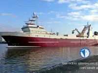 Navio de pesca de arrasto à venda