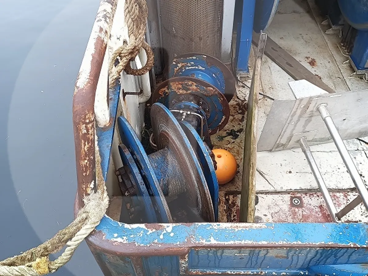 Navio transportador de peixes vivos à venda