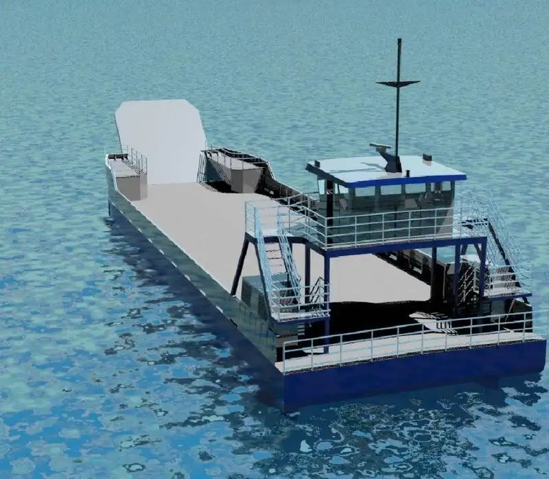Balsa de desembarque, tanque à venda