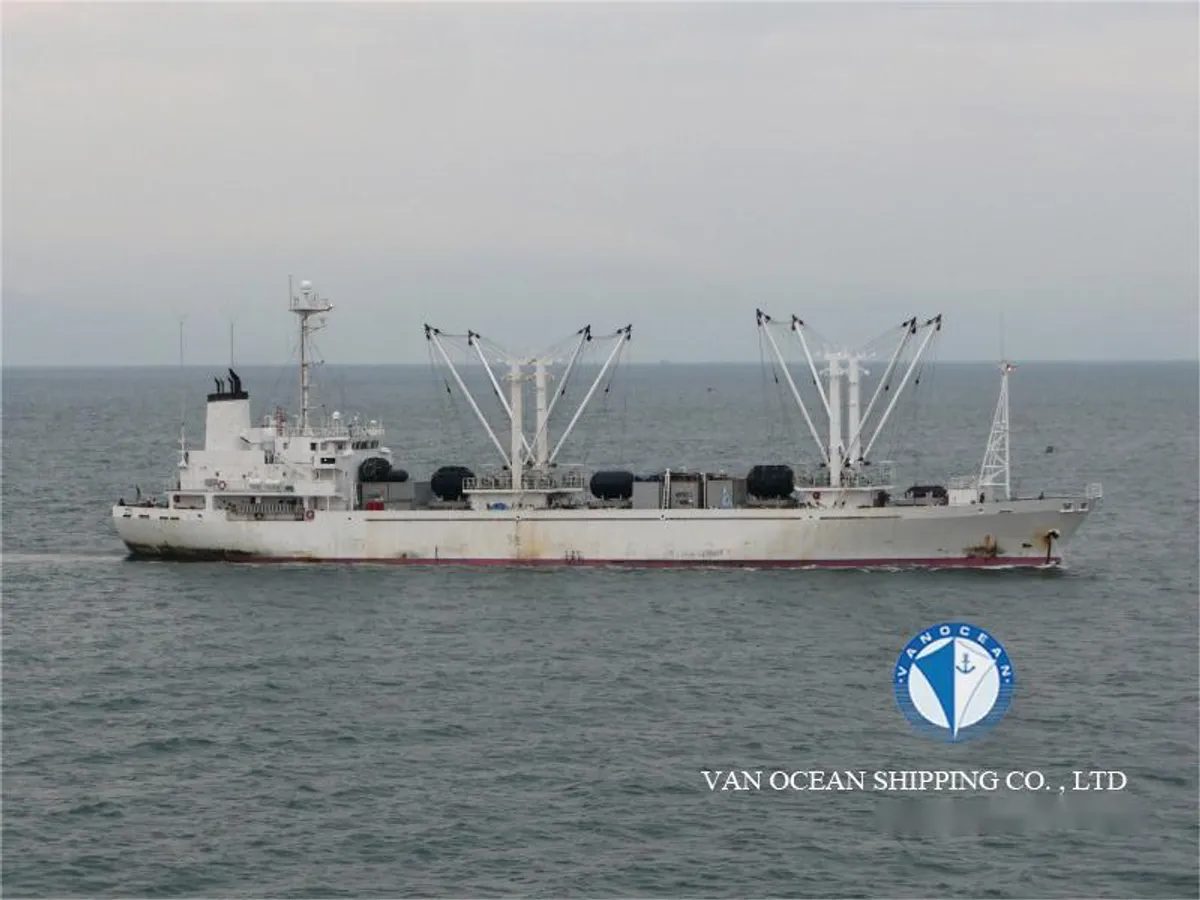 Navio frigorífico à venda