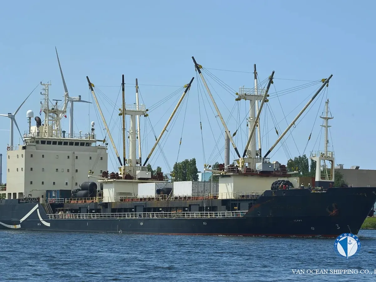 Navio frigorífico à venda