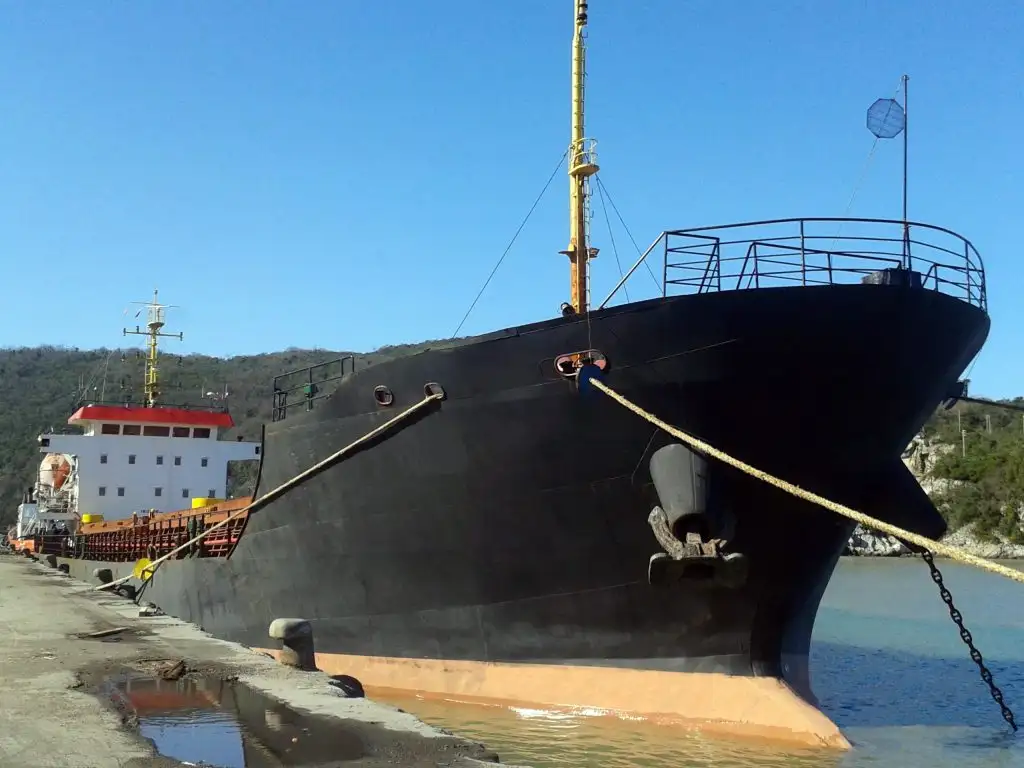 Navio graneleiro à venda
