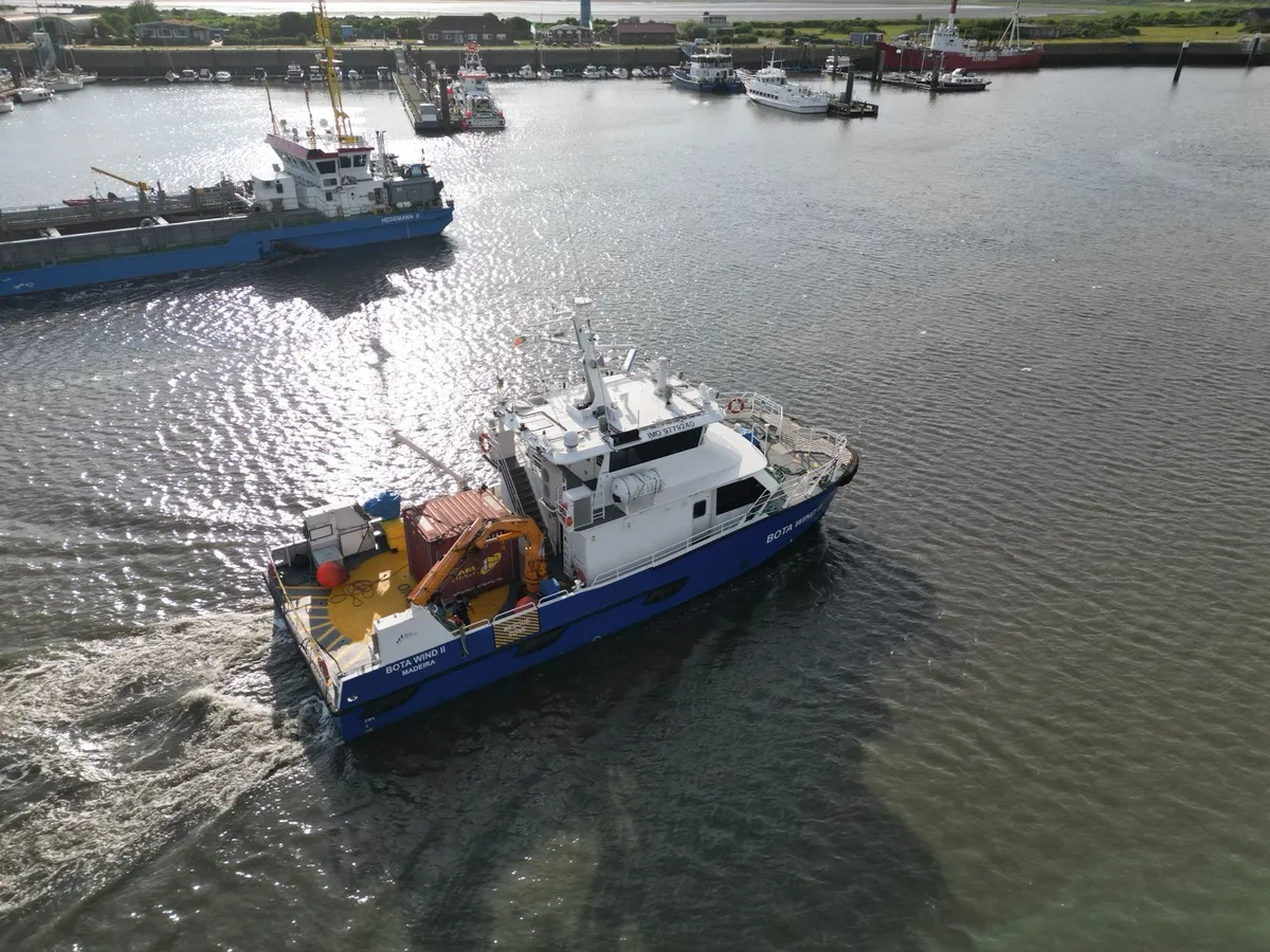 Navio de serviço para parques eólicos à venda
