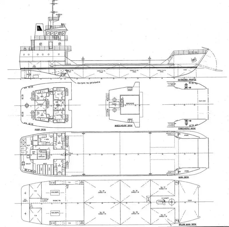 Balsa de desembarque, tanque à venda