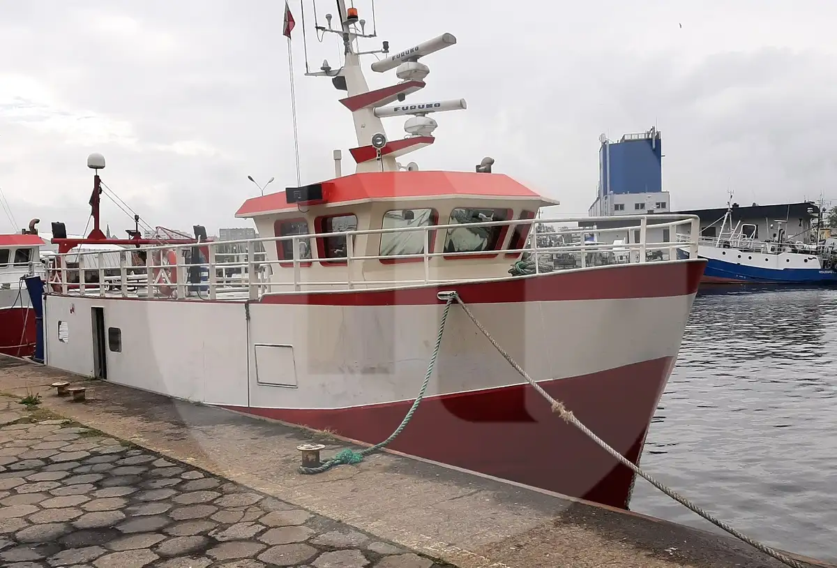 Navio transportador de peixes vivos à venda