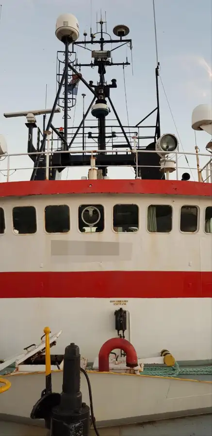 Navio frigorífico à venda