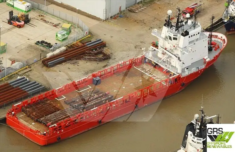Navio de apoio a plataformas (PSV) à venda