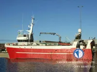 Navio de pesca de arrasto à venda