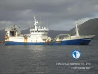 Navio de pesca de arrasto à venda