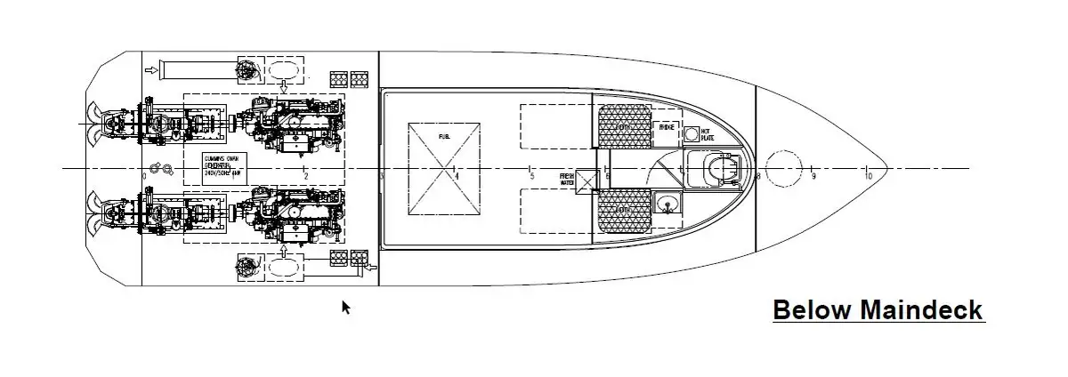 Barco de tripulação à venda