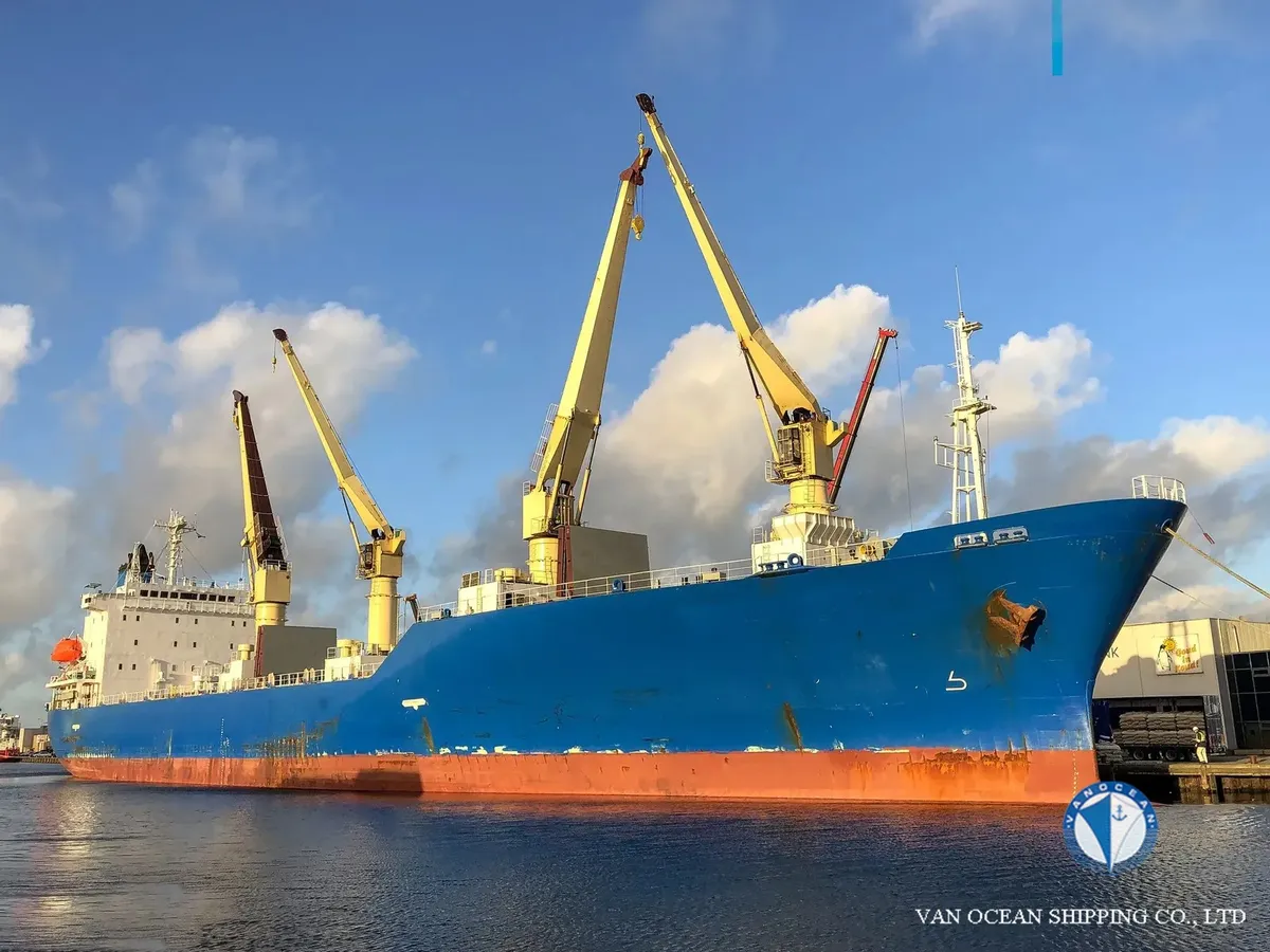 Navio frigorífico à venda