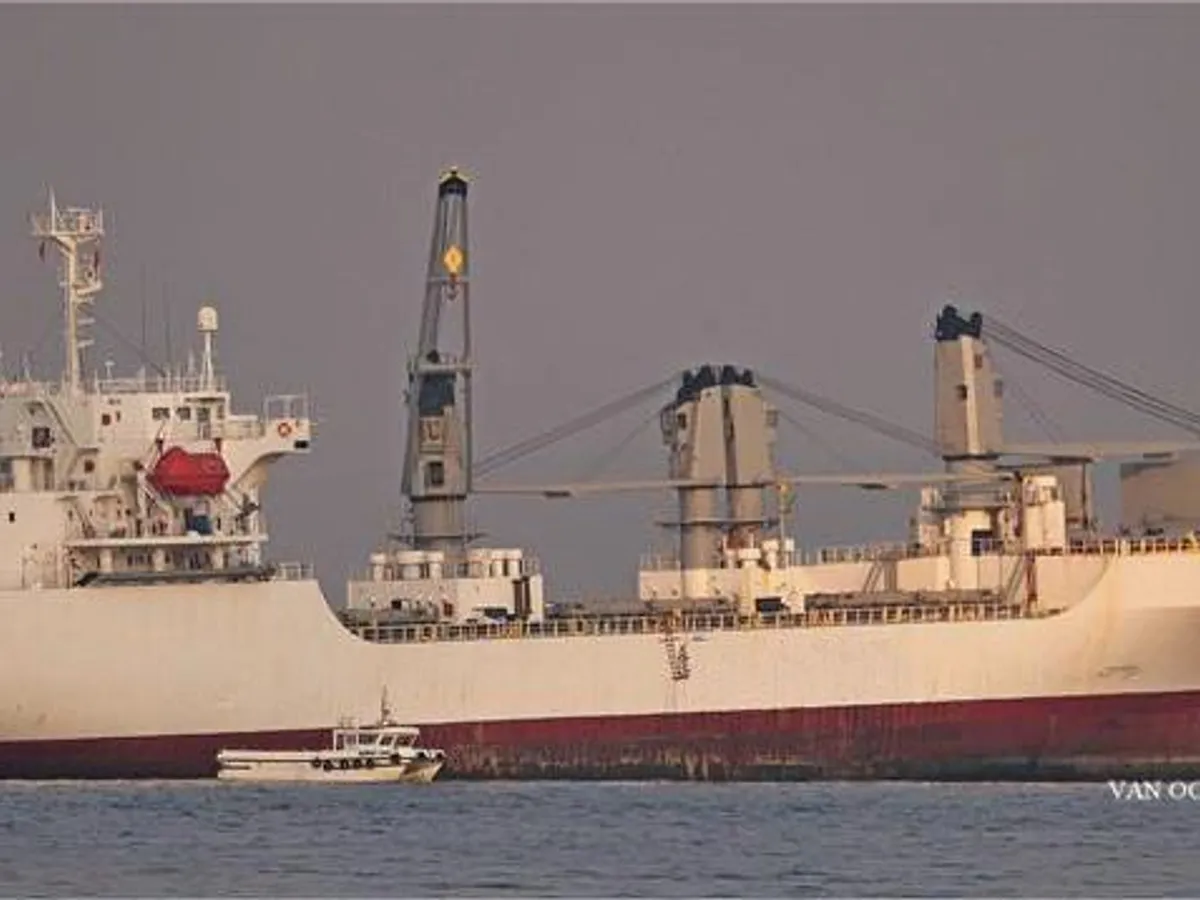 Navio frigorífico à venda