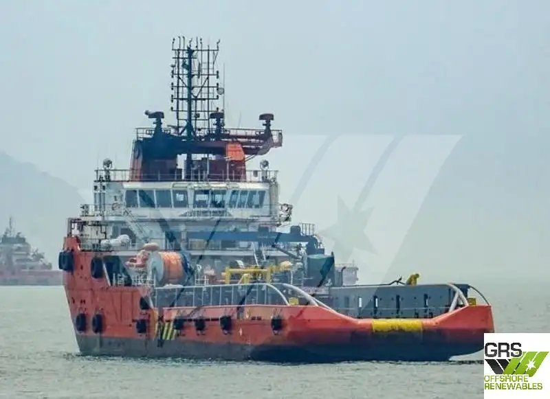 Navio de abastecimento à venda