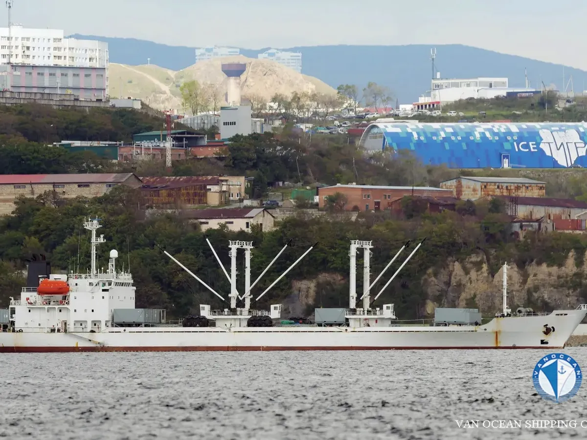 Navio frigorífico à venda
