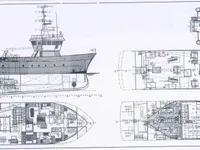 Navio de pesca de arrasto à venda