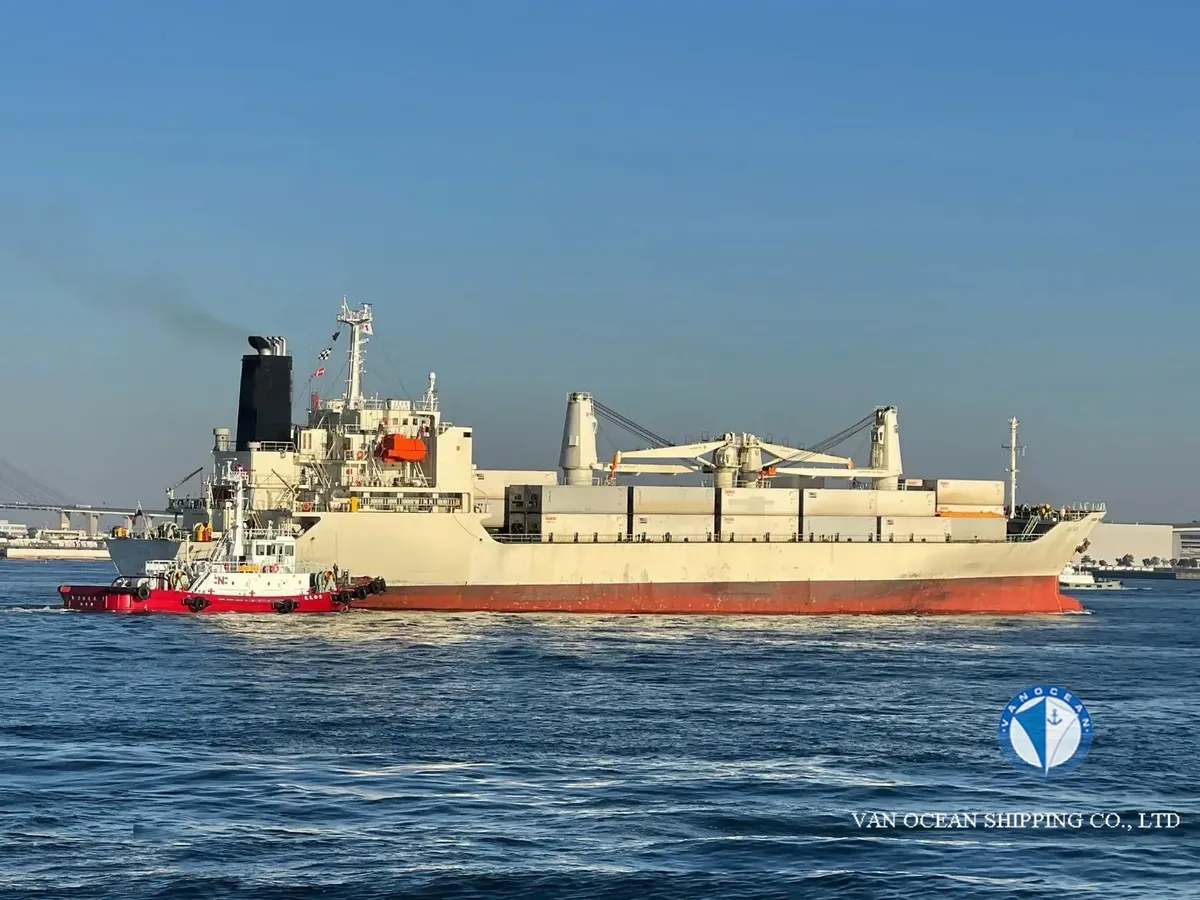 Navio frigorífico à venda
