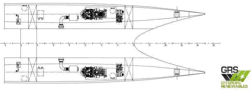 Navio de serviço para parques eólicos à venda