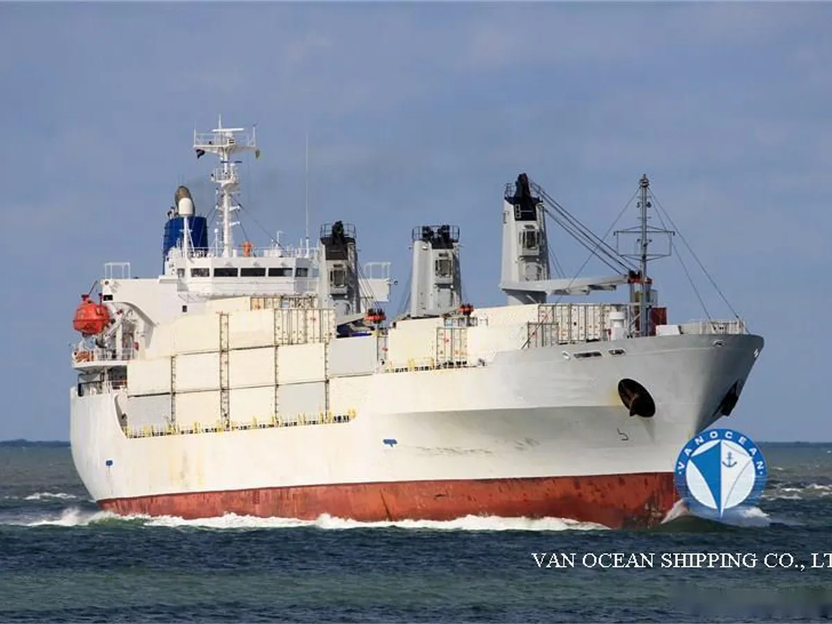 Navio frigorífico à venda