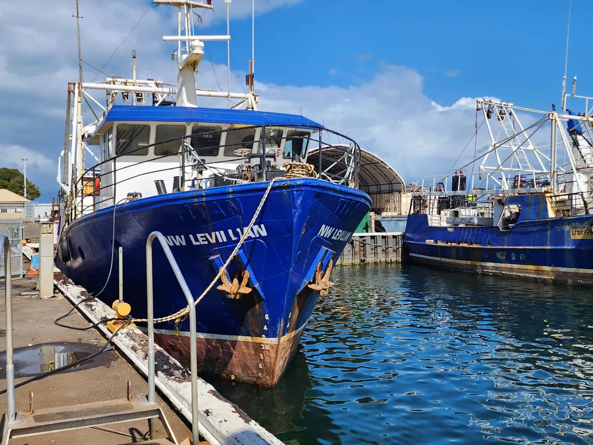 Navio de pesca de arrasto à venda