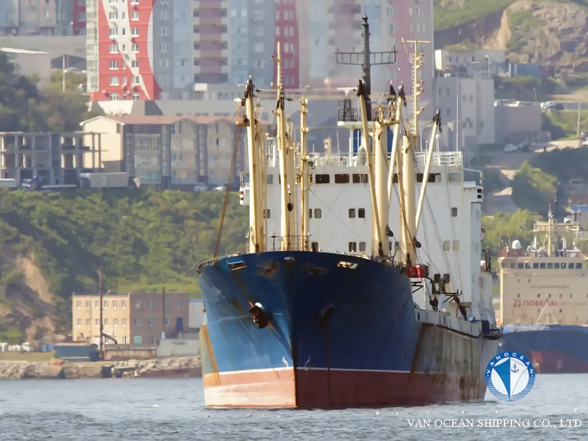 Navio frigorífico à venda